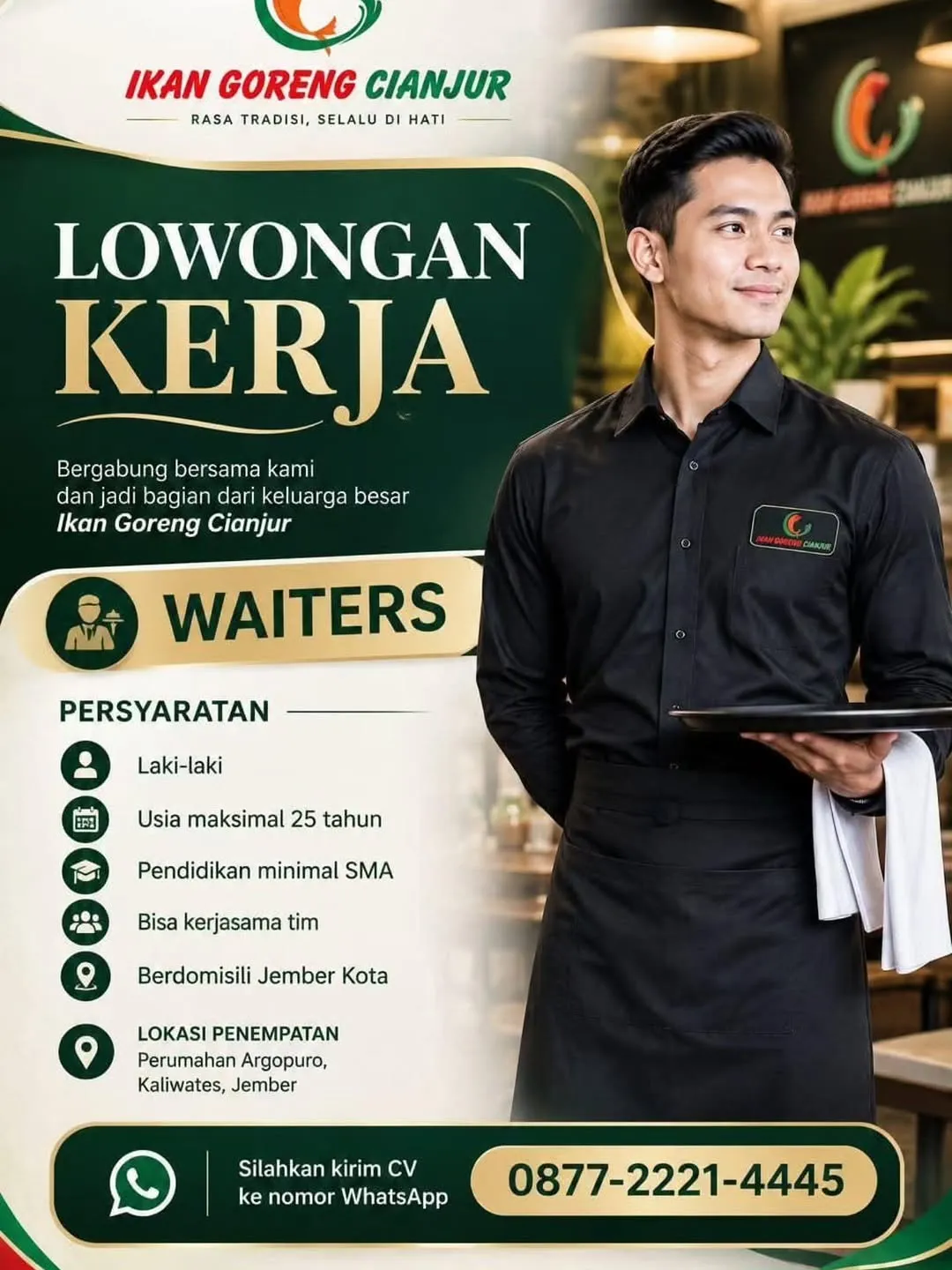 Logo Ikan Goreng Cianjur