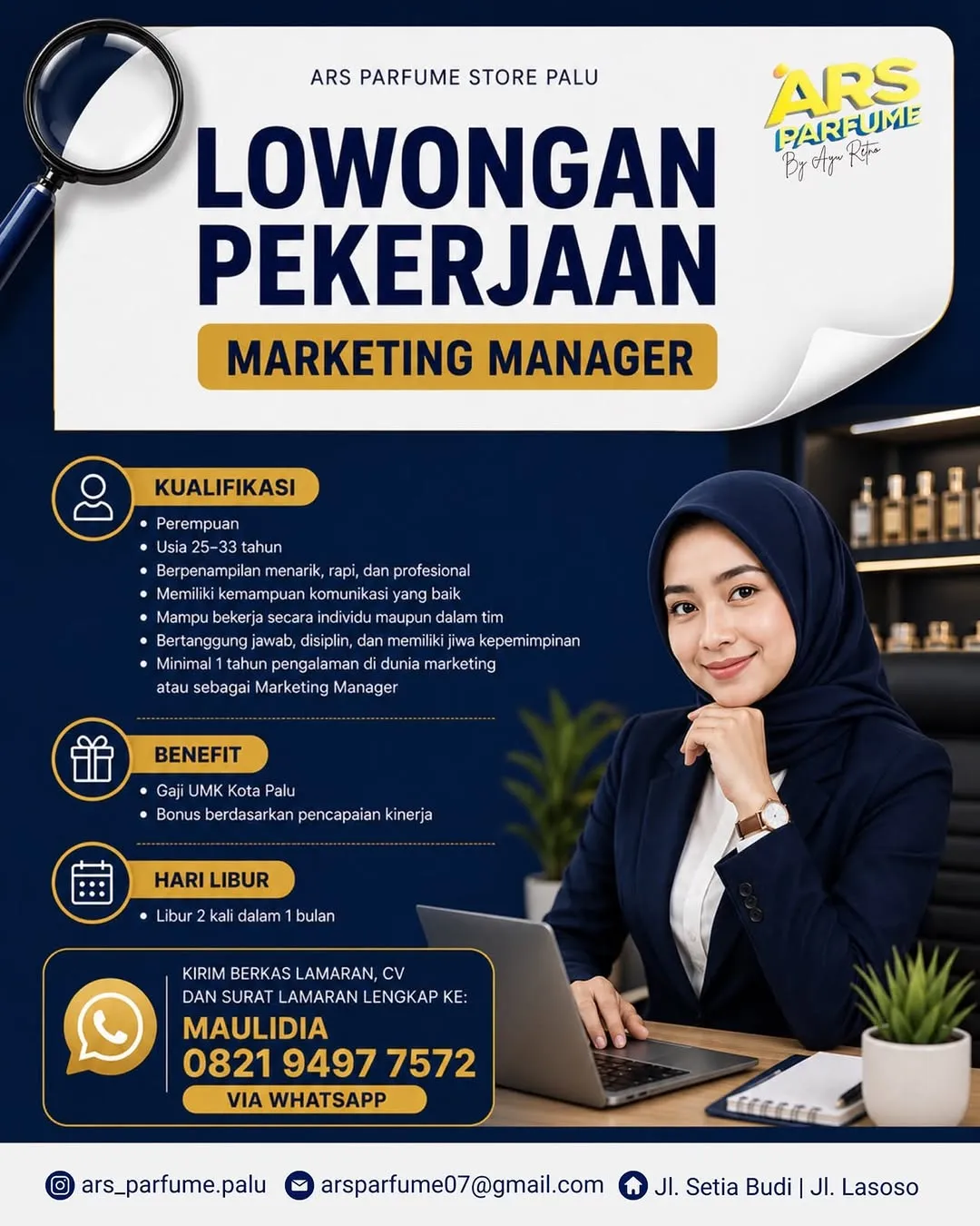 Logo ARS PARFUME STORE PALU