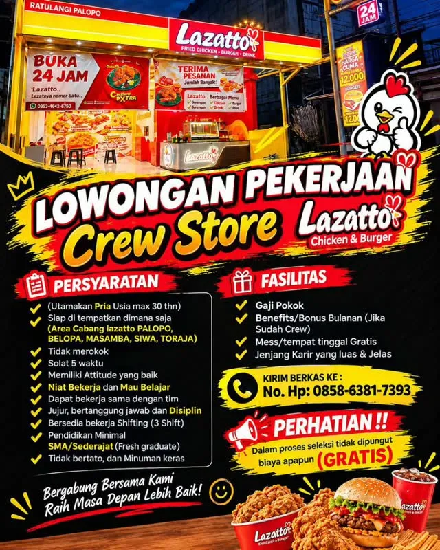 Logo Lazatto Chicken & Burger