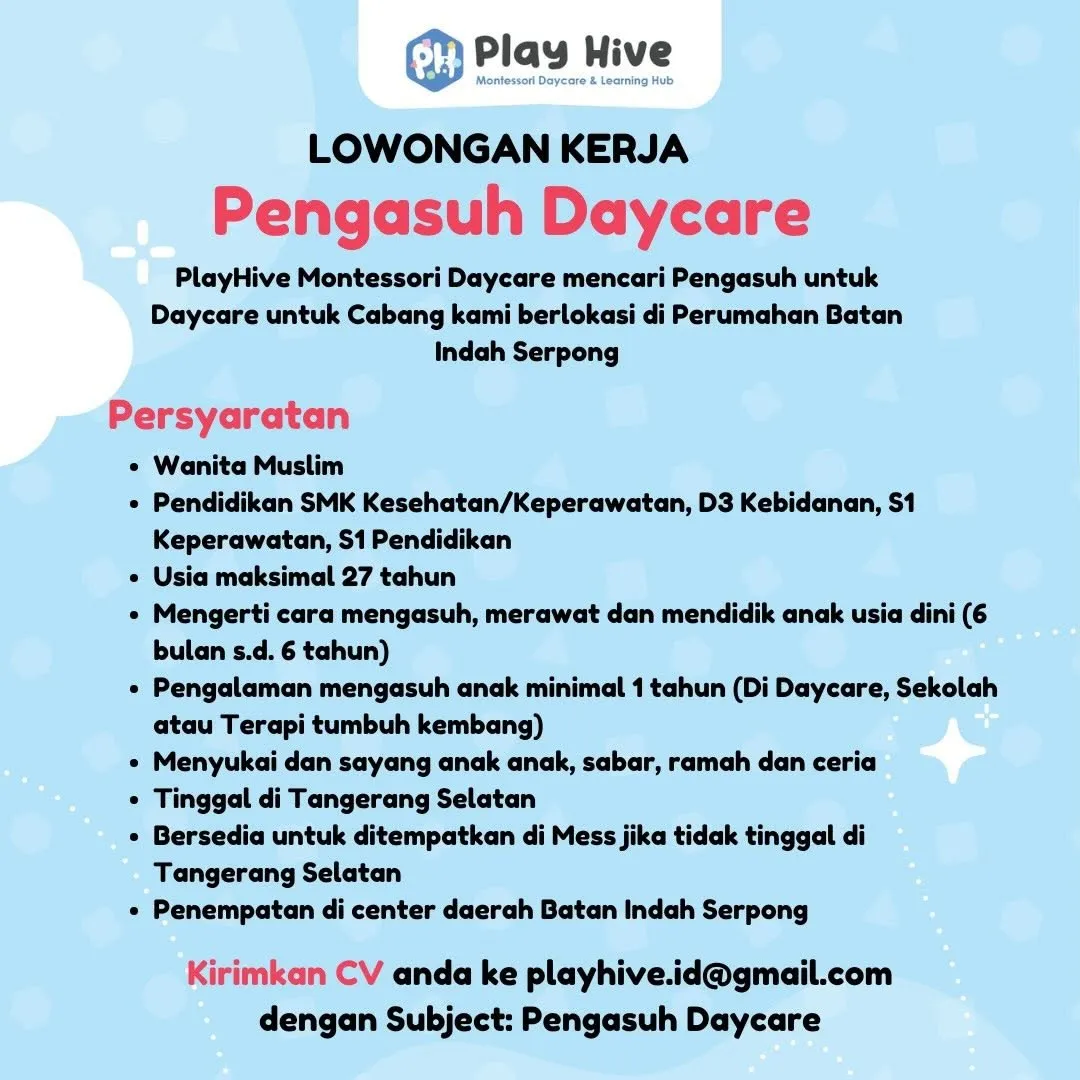 Logo PlayHive Montessori Daycare