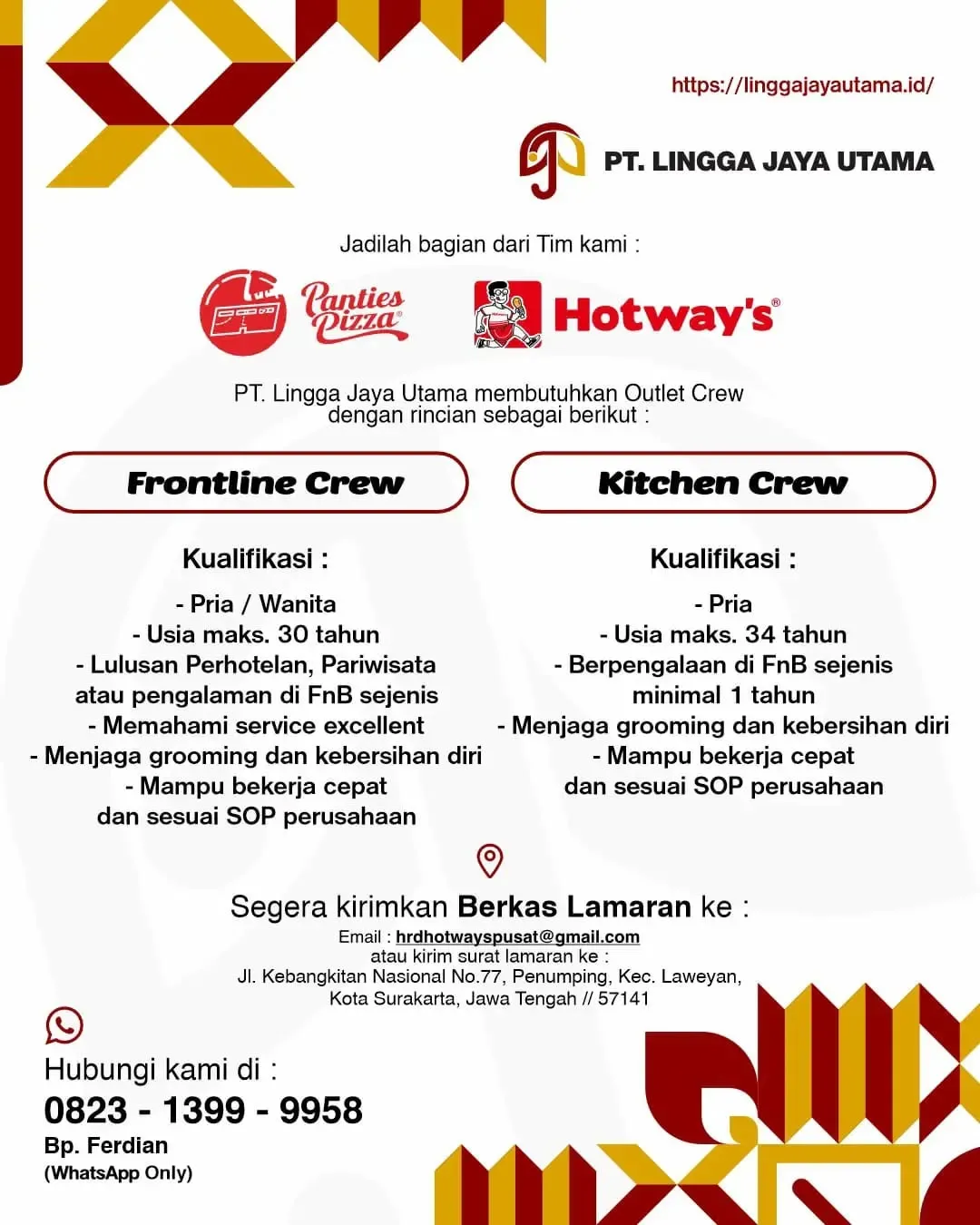 Logo PT. Lingga Jaya Utama
