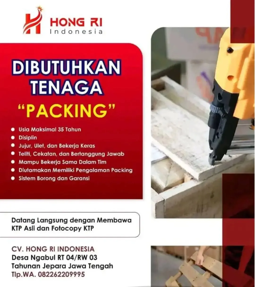 Logo CV. HONG RI INDONESIA