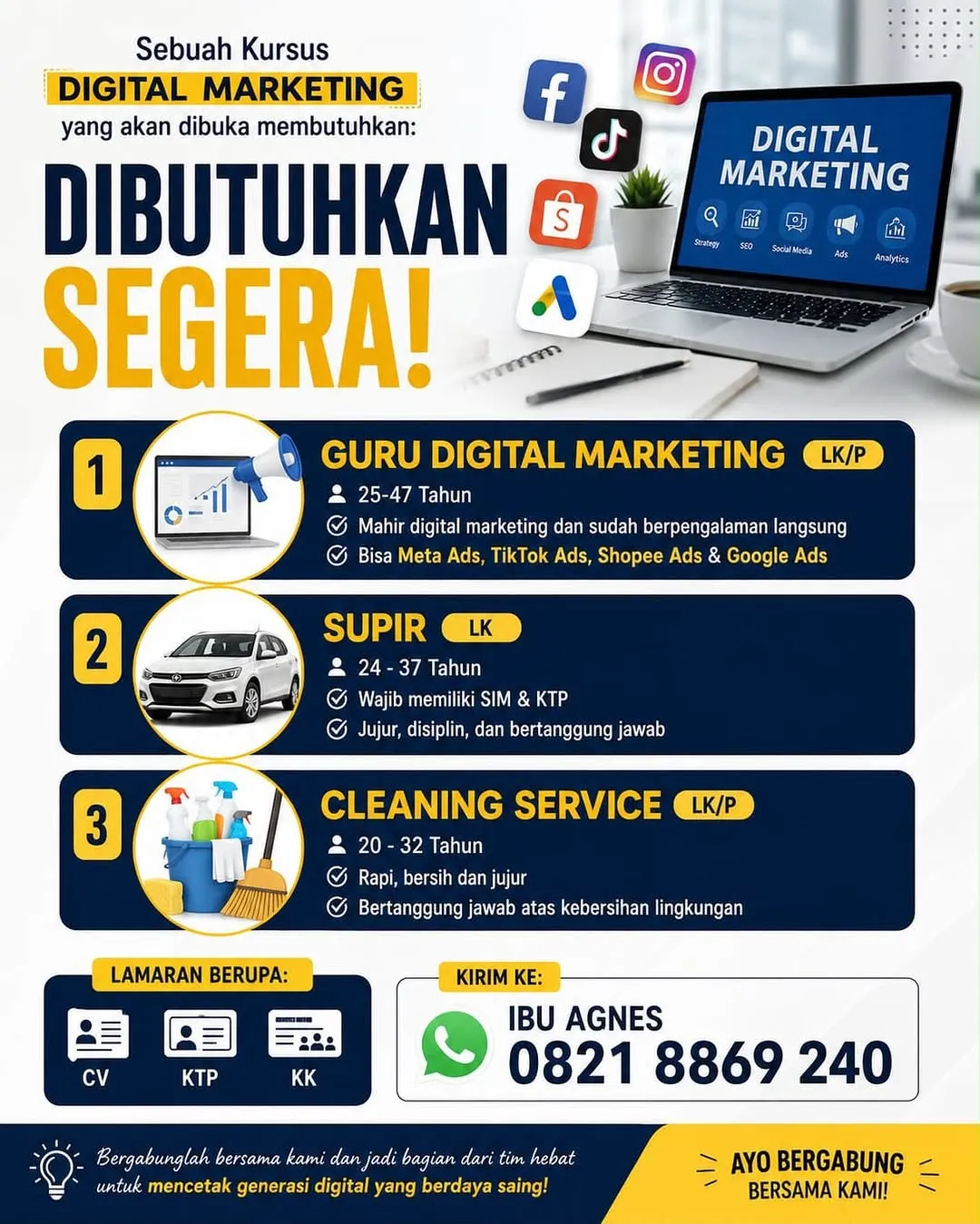 Logo Sebuah Kursus DIGITAL MARKETING