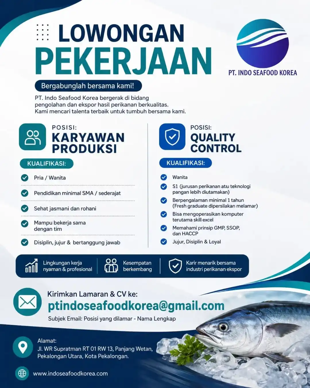 Logo PT. Indo Seafood Korea