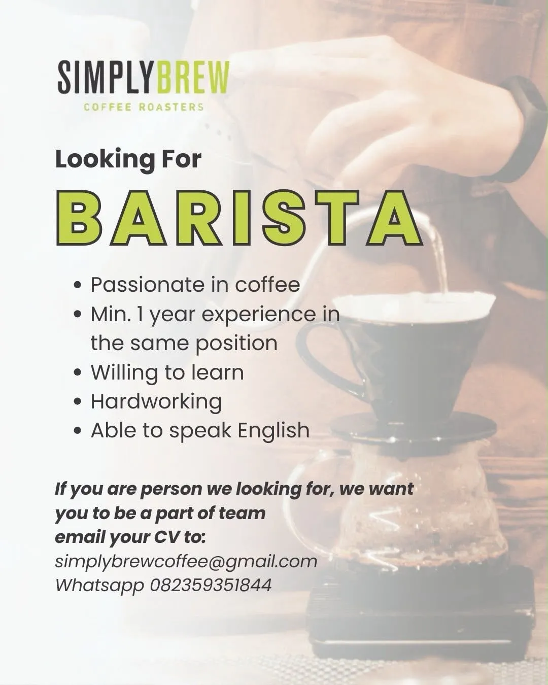 Logo Simply Brew Coffee Roasters