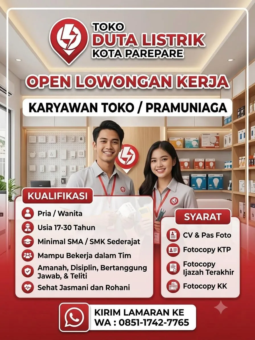 Logo TOKO DUTA LISTRIK KOTA PAREPARE