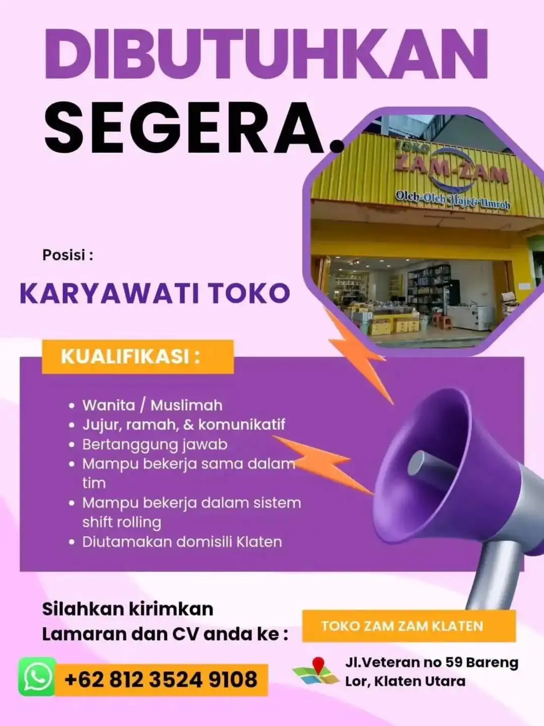 Logo Toko Zam Zam Klaten
