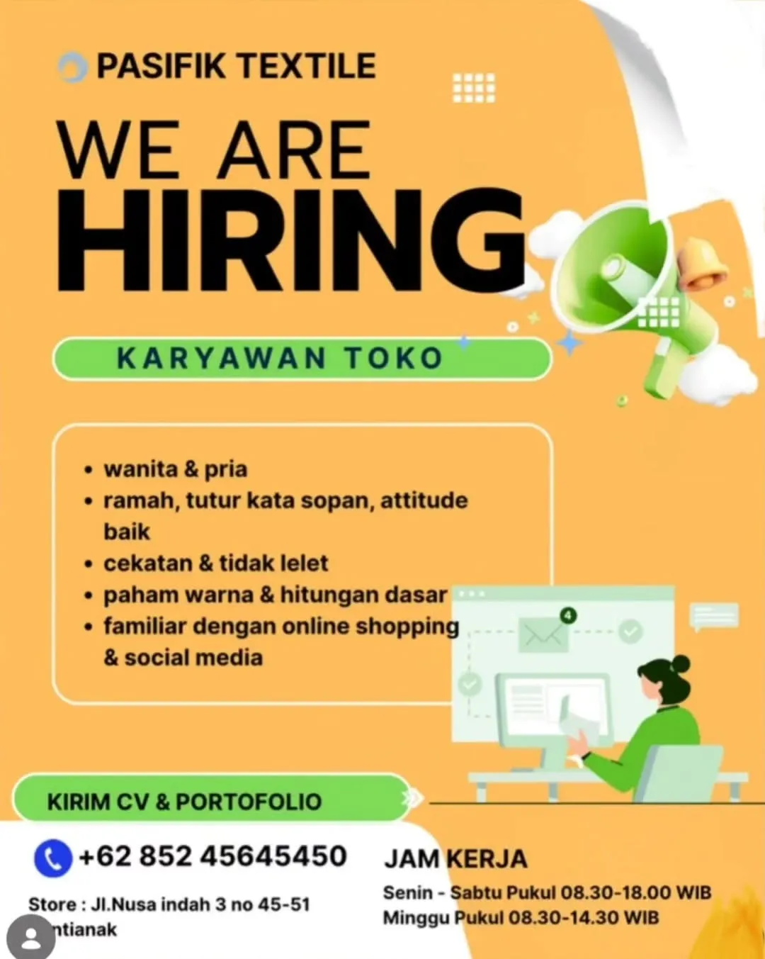 Logo Pasifik Textile