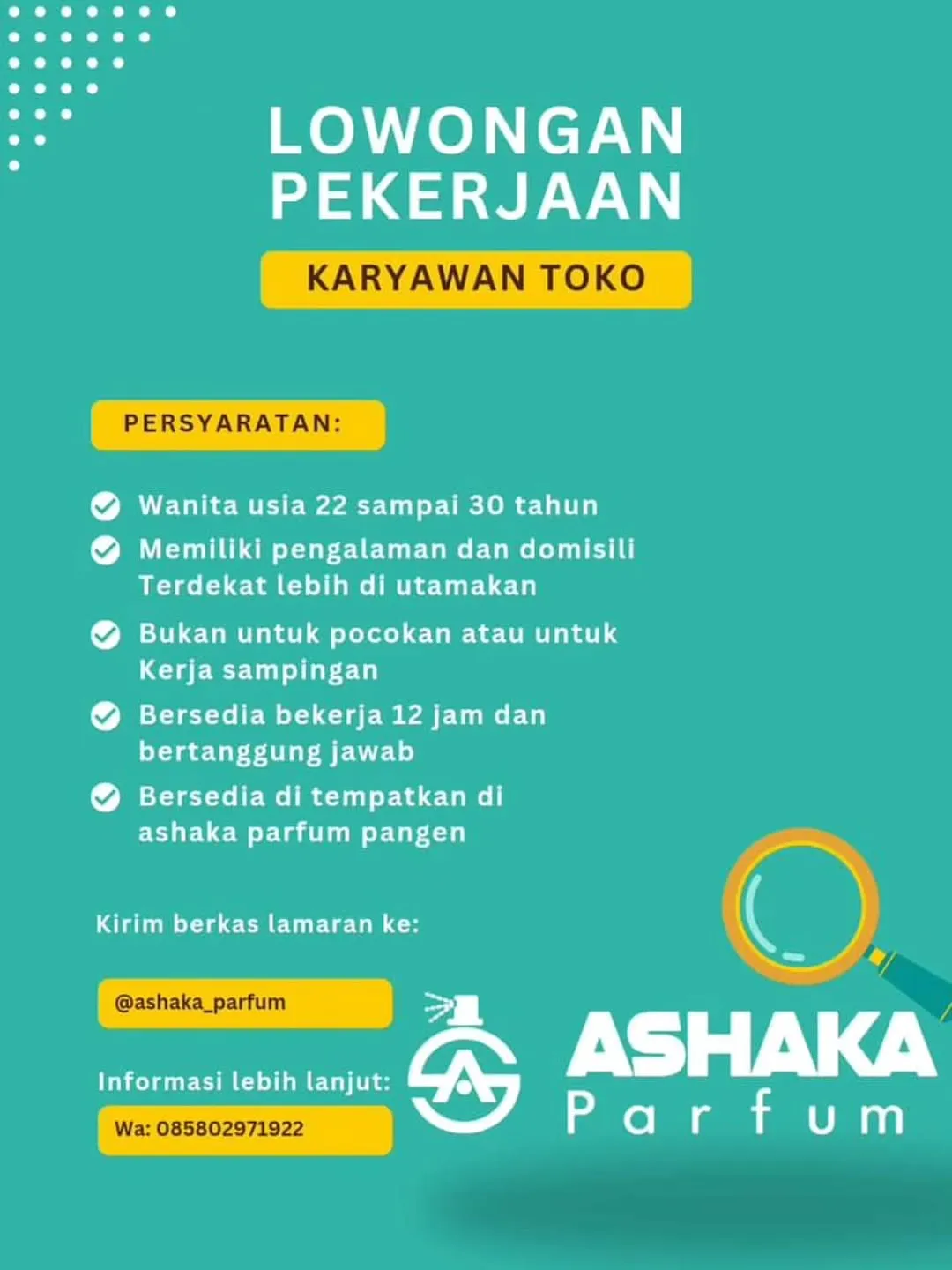 Logo ASHAKA Parfum