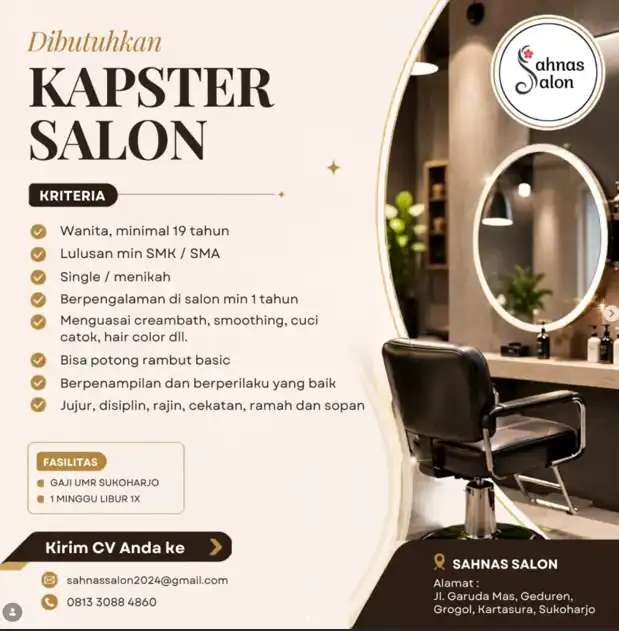 Logo sahnas salon