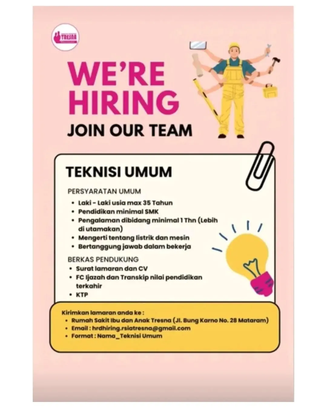 Logo Rumah Sakit Ibu dan Anak Tresna