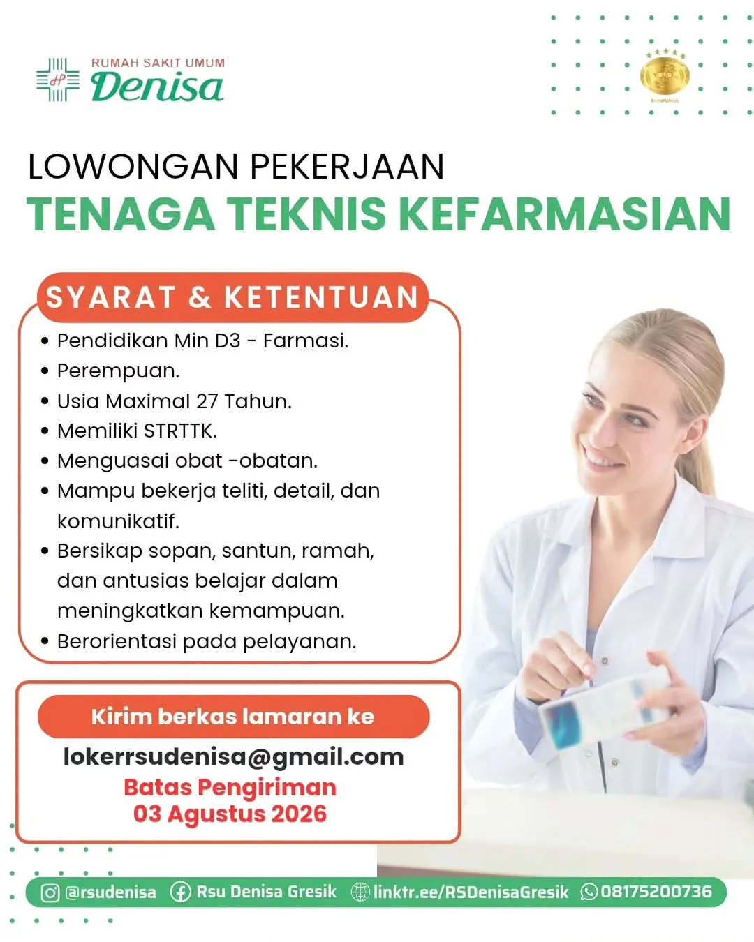 Logo Rumah Sakit Umum Denisa