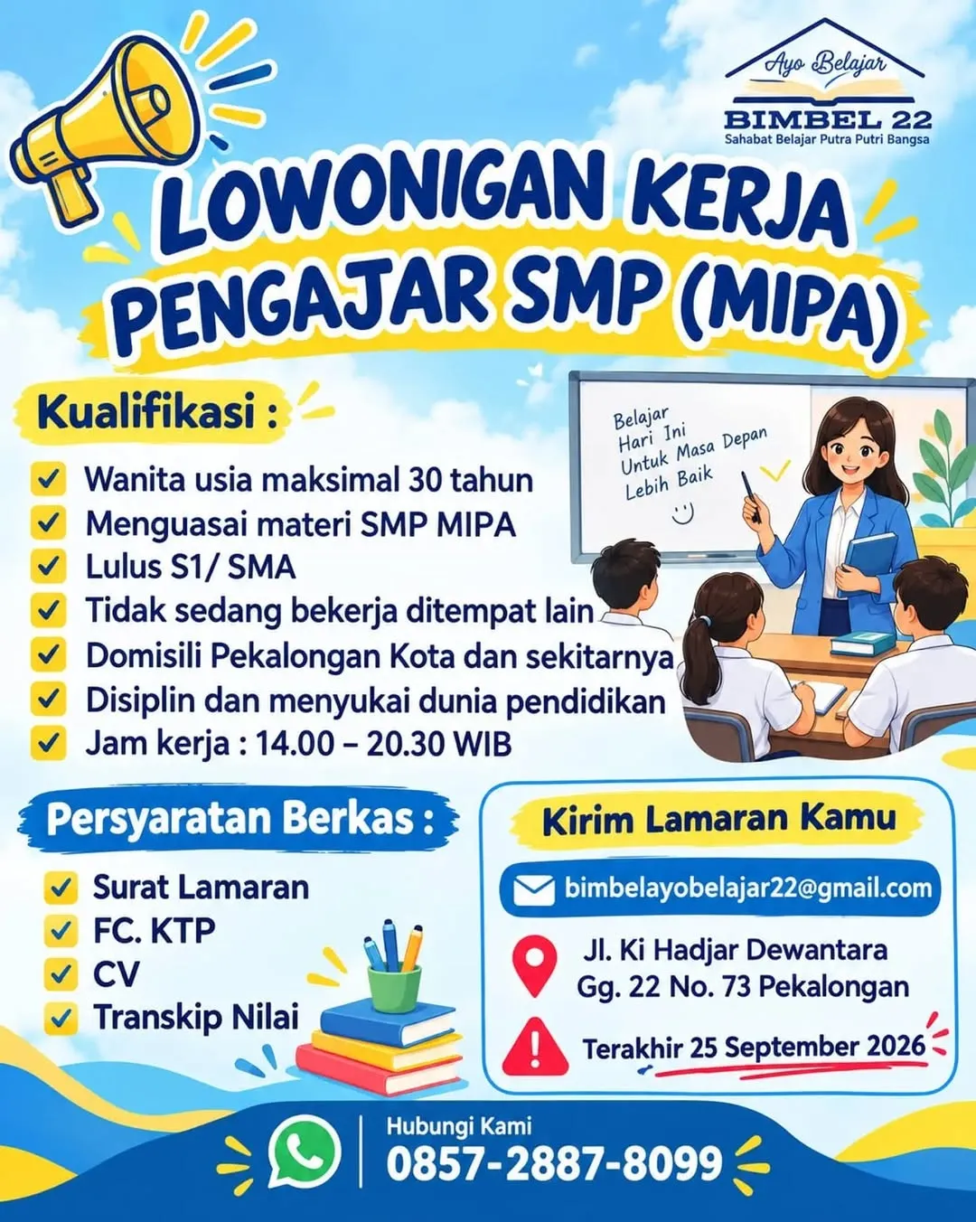 Logo Bimbel 22 Ayo Belajar