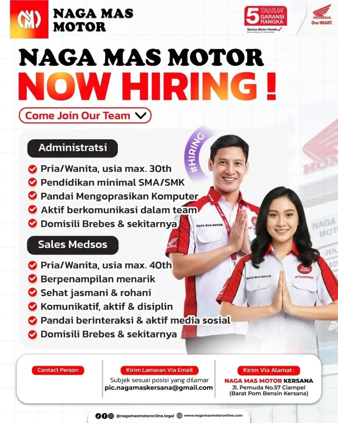 Logo NAGA MAS MOTOR