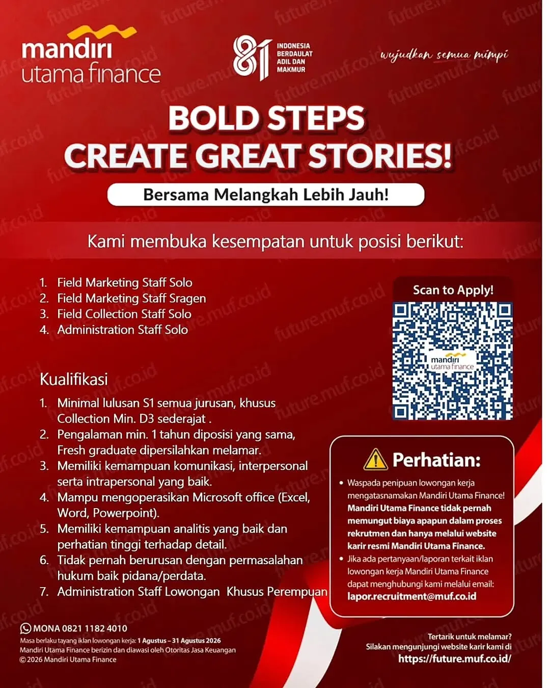 Logo Mandiri Utama Finance