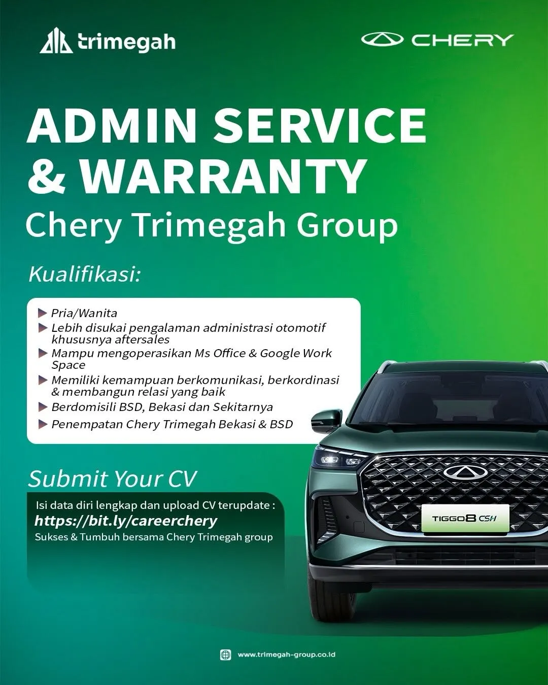Logo Chery Trimegah Group