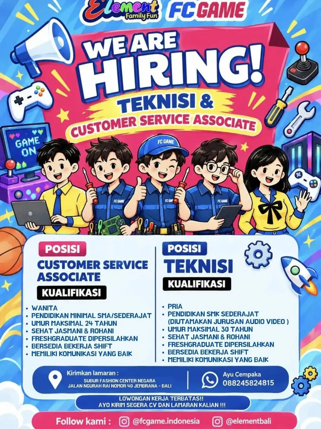 Logo Element Family Fun / FC Game