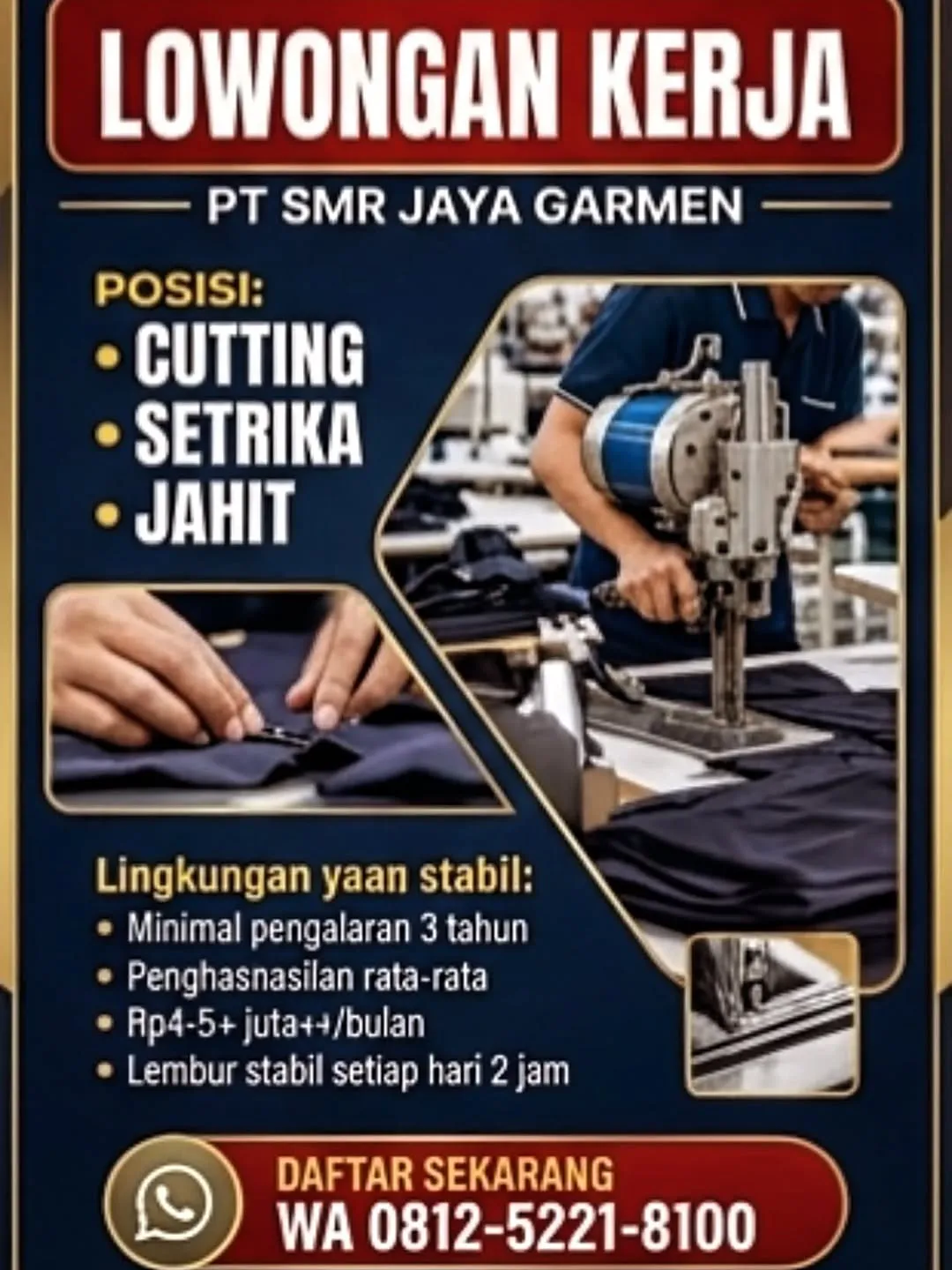 Logo PT SMR JAYA GARMEN