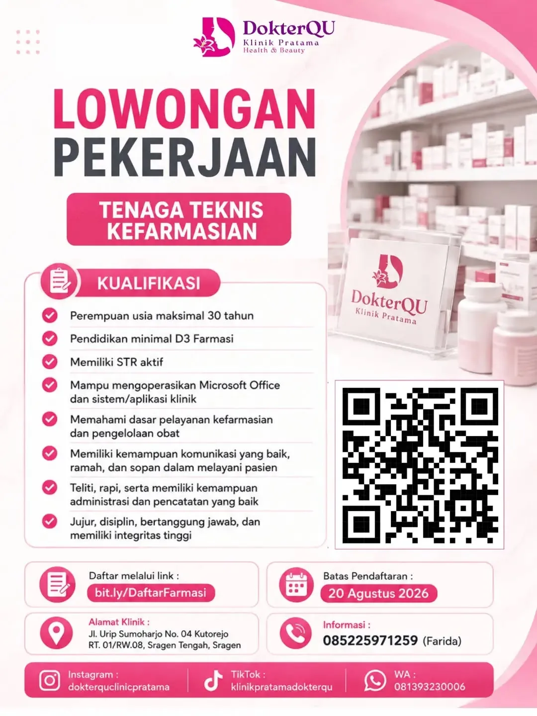 Logo DokterQU Klinik Pratama