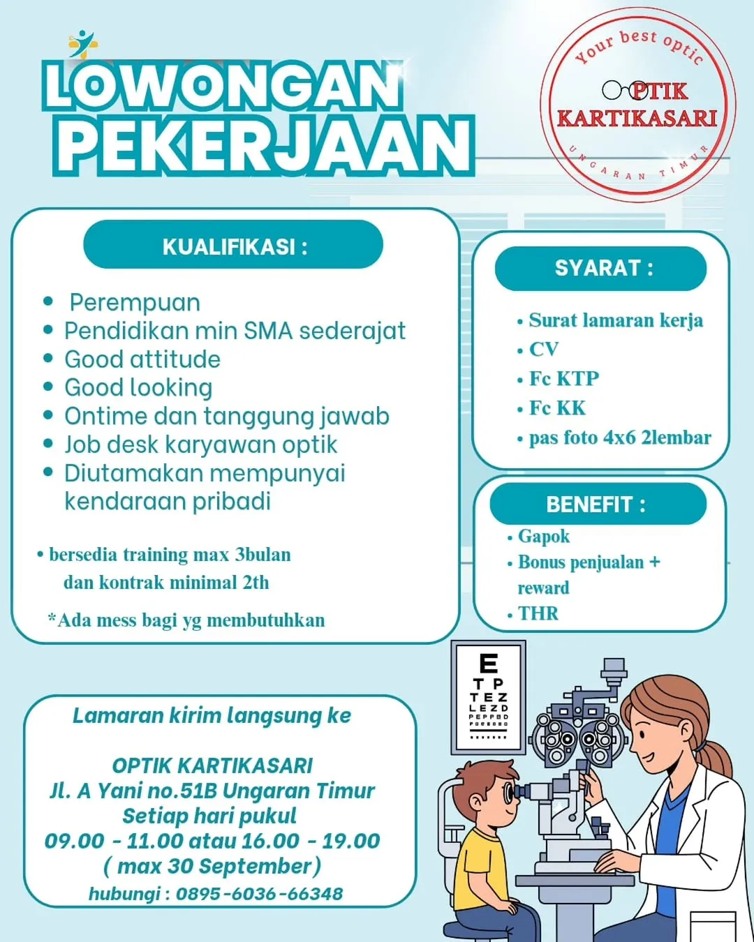 Logo Optik Kartikasari