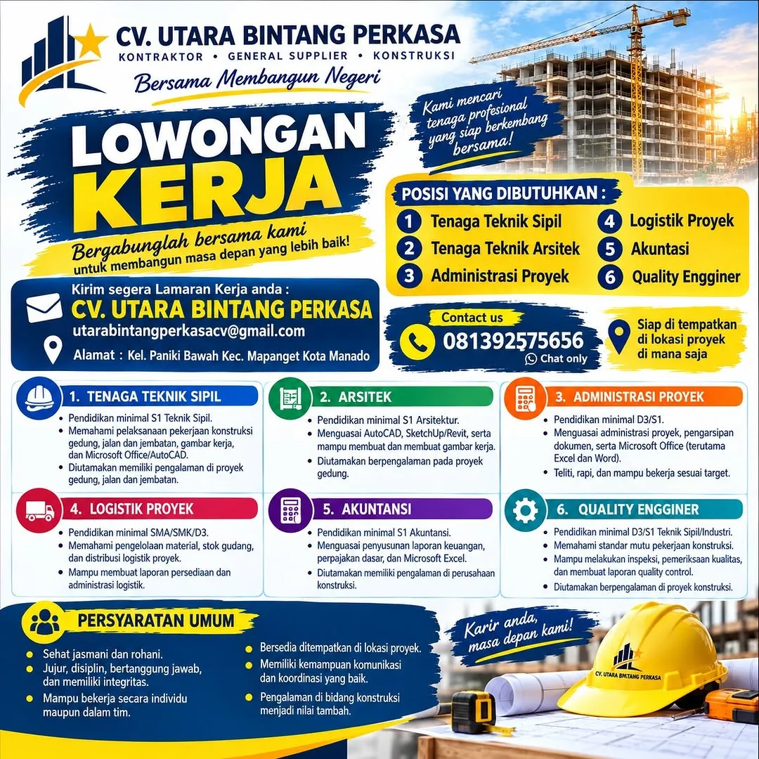 Logo CV. UTARA BINTANG PERKASA