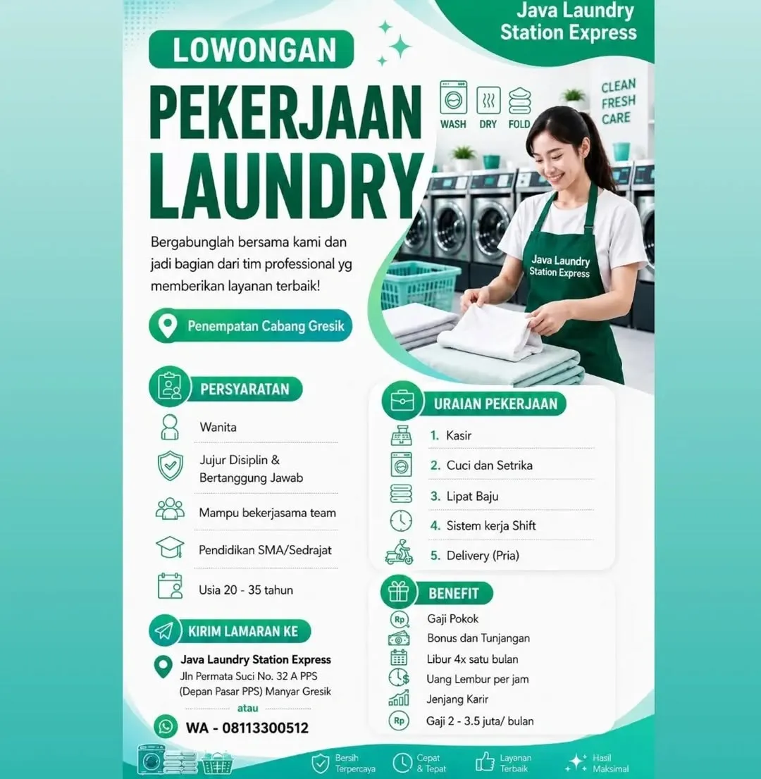 Logo Java Laundry Station Express