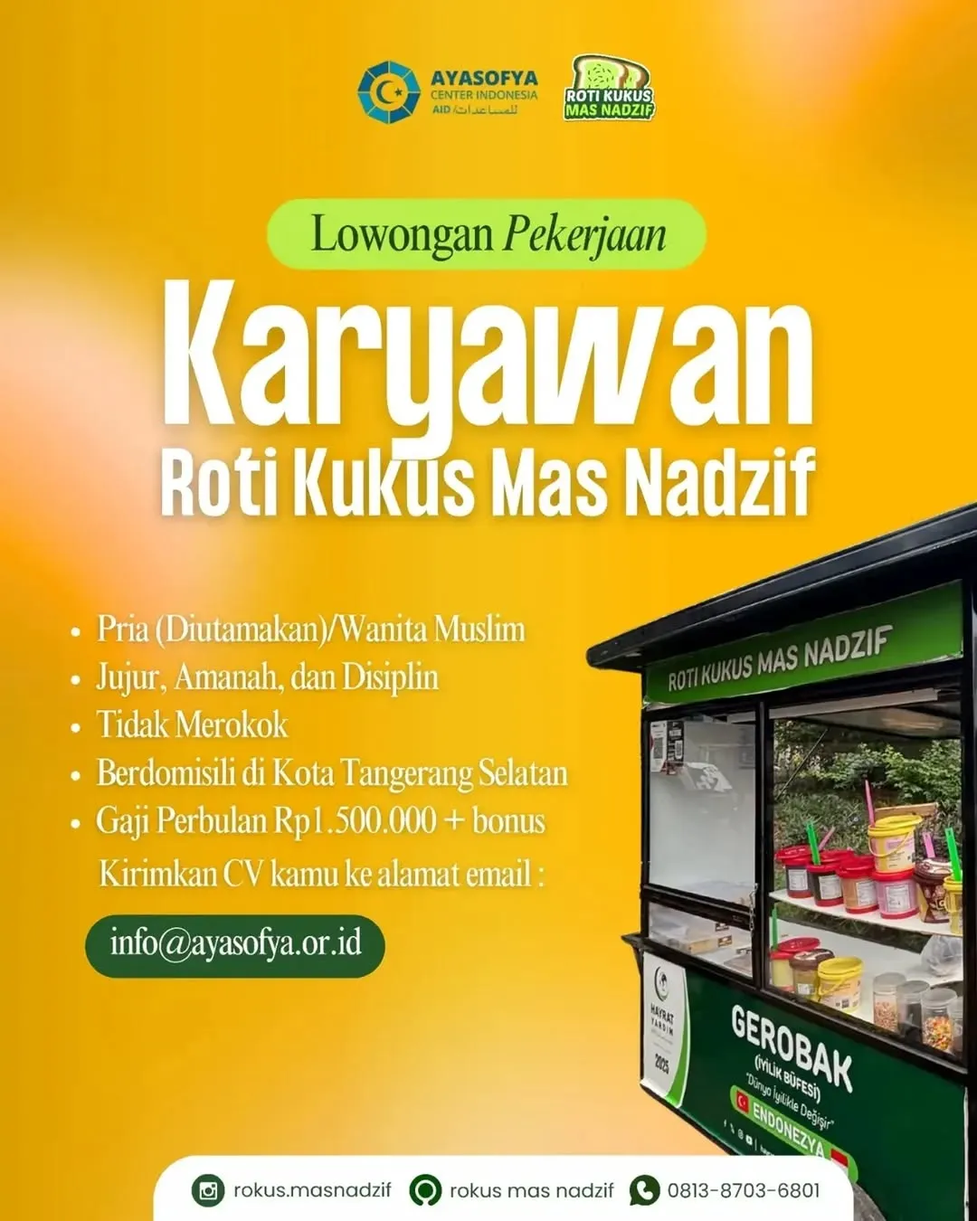 Logo Roti Kukus Mas Nadzif