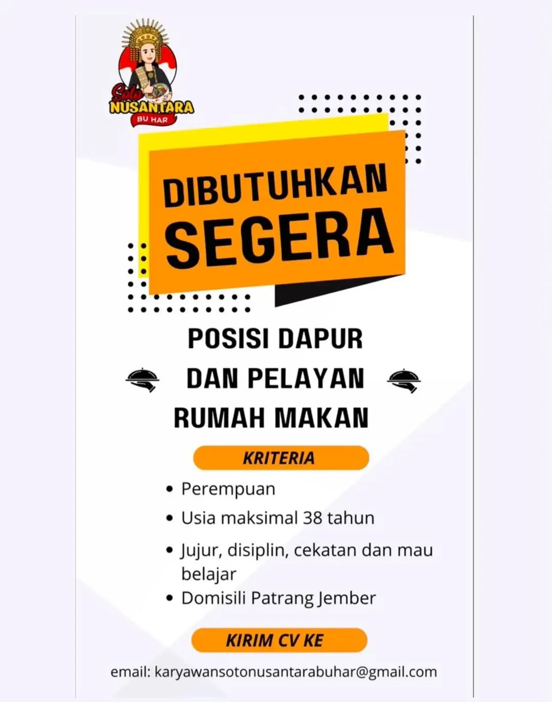 Logo Soto Nusantara Bu Har