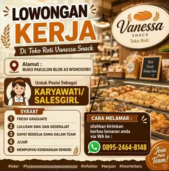 Logo vanessa snack toko roti