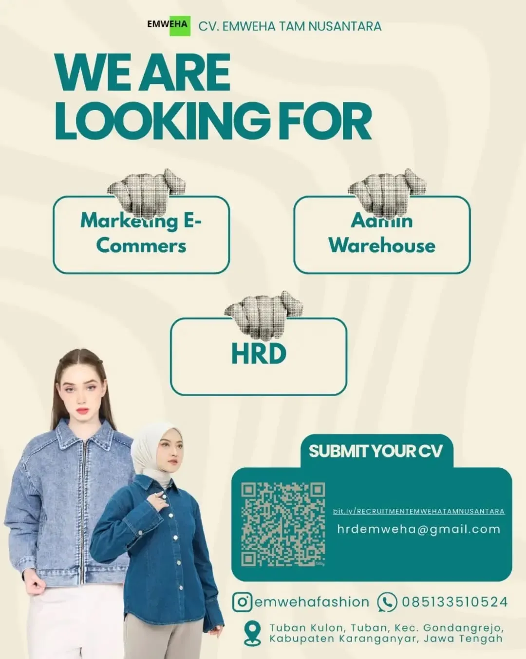 Logo CV. EMWEHA TAM NUSANTARA