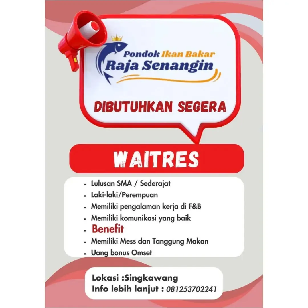 Logo Pondok Ikan Bakar Raja Senangin