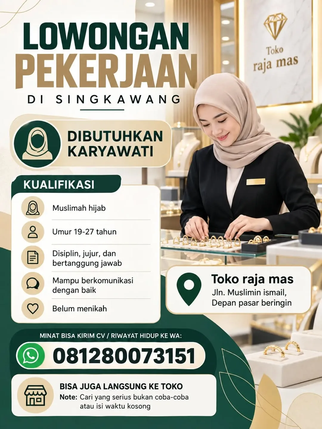Logo Toko Raja Mas