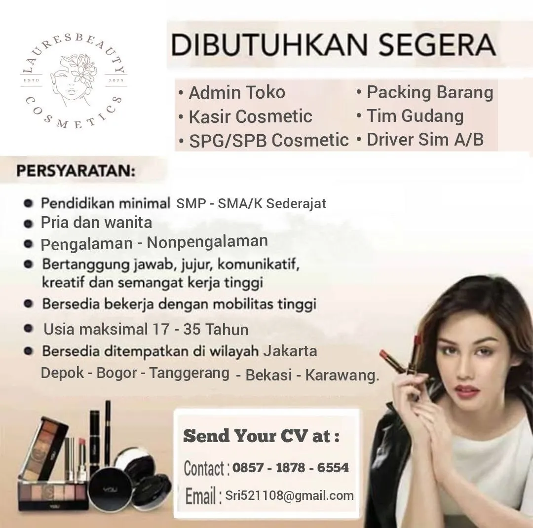Logo LAURESB?AUTY COSMETICS