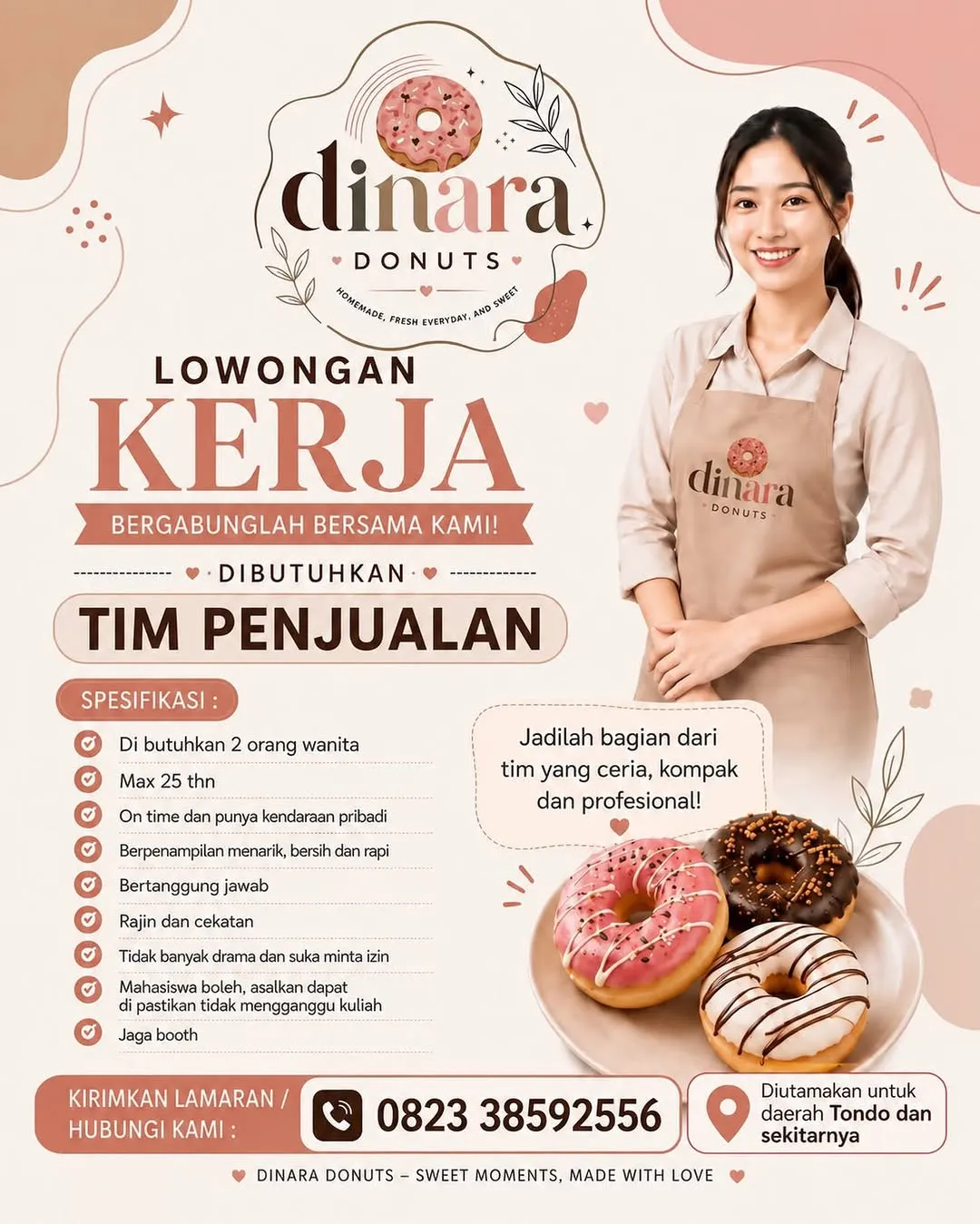 Logo Dinara Donuts