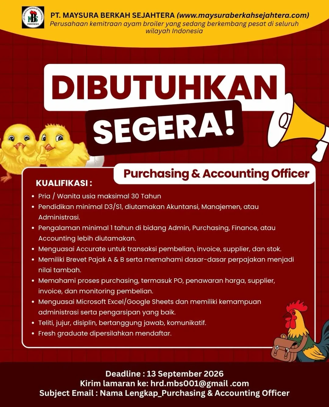 Logo PT. MAYSURA BERKAH SEJAHTERA