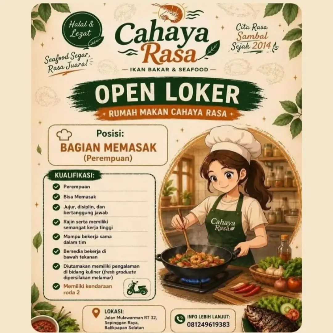 Logo Rumah Makan Cahaya Rasa