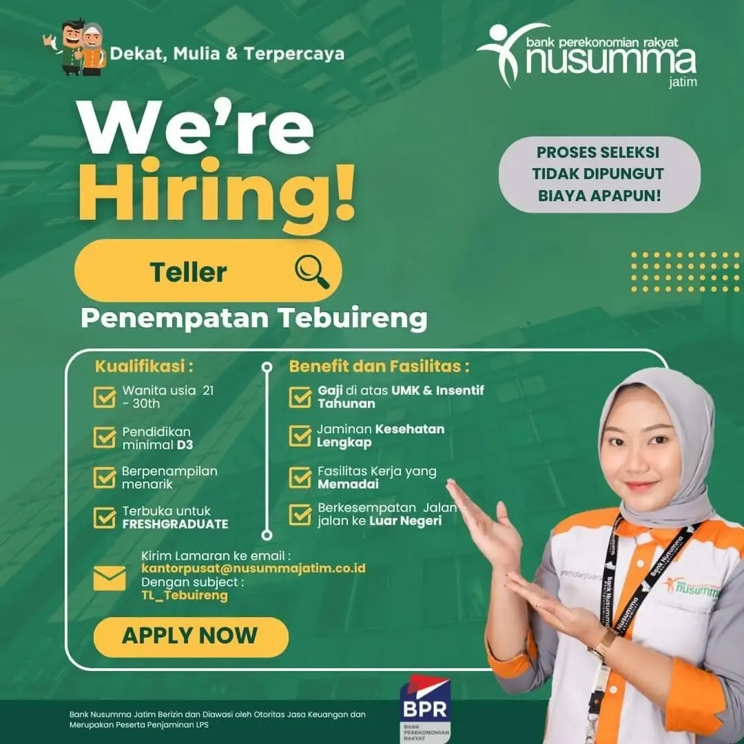 Logo Bank Perekonomian Rakyat Nusumma Jatim