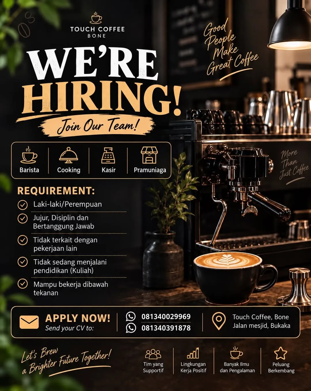 Logo Touch Coffee Bone