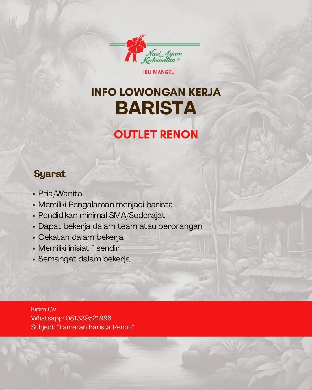 Logo Nasi Ayam Kedewatan Ibu Mangku