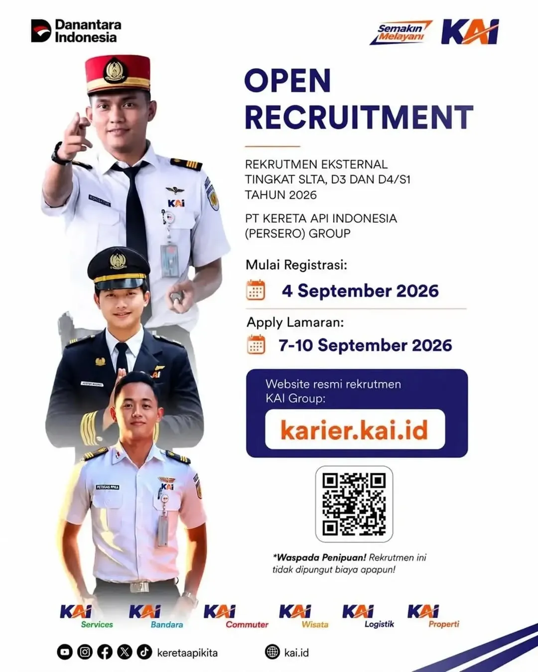 Logo PT Kereta Api Indonesia (Persero) Group