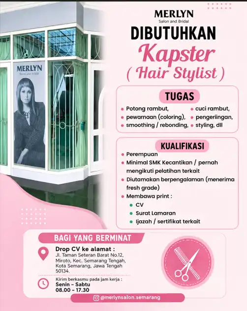 Logo MERLYN Salon and Bridal