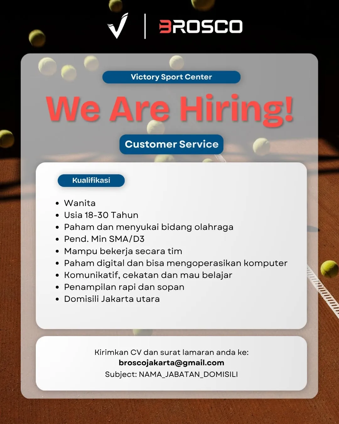 Logo BROSCO Victory Sport Center