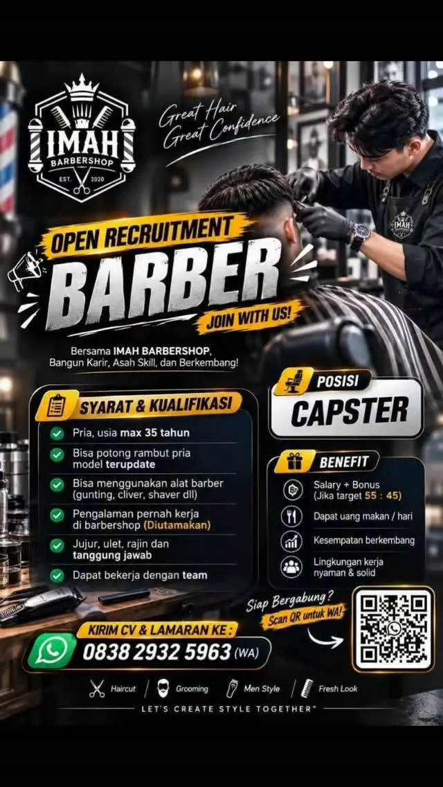 Logo IMAH BARBERSHOP