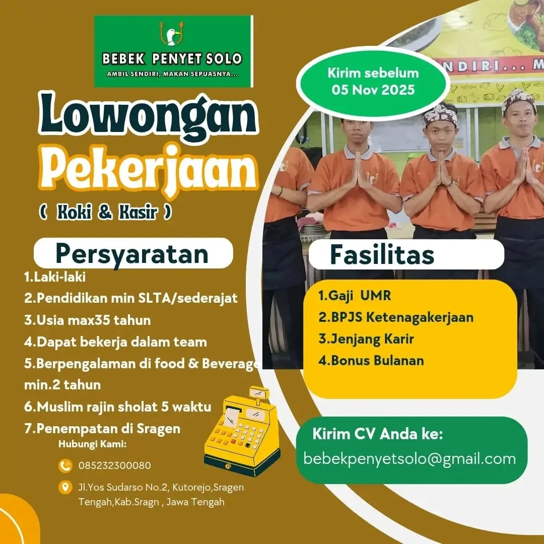 Logo Bebek Penyet Solo