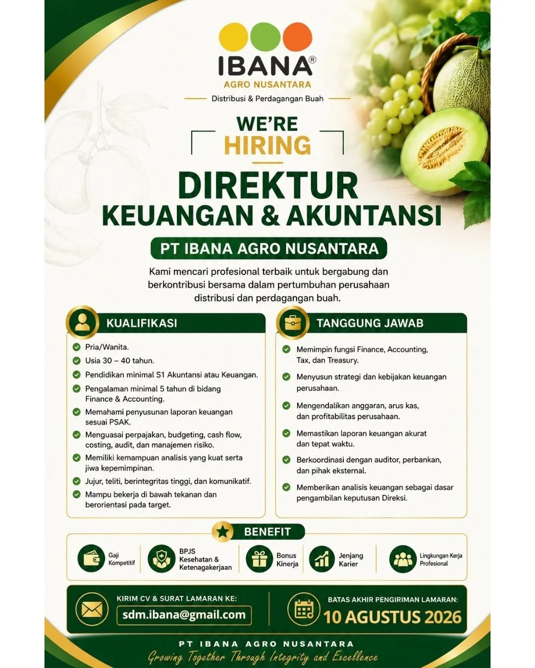 Logo PT Ibana Agro Nusantara
