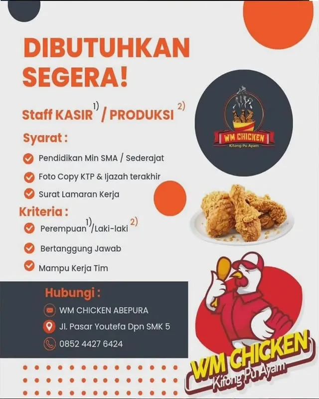 Logo WM CHICKEN ABE PURA