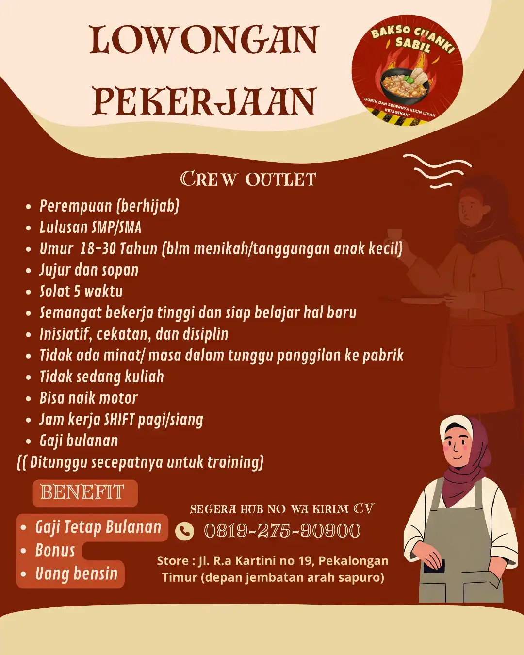 Logo Bakso Cuanki Sabil