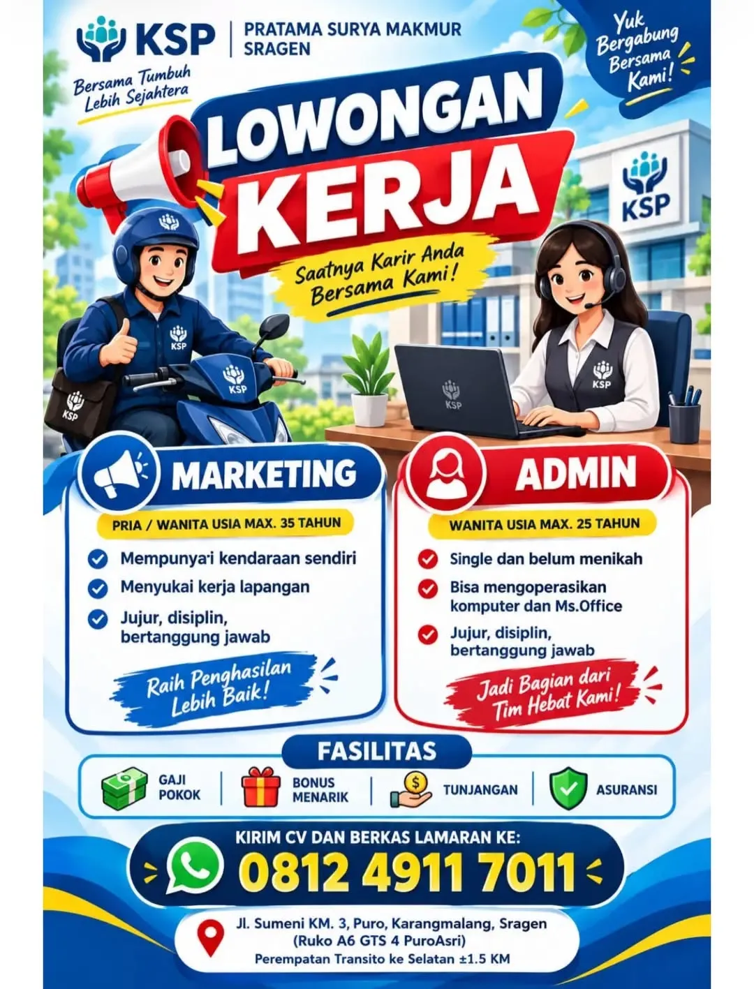 Logo KSP Pratama Surya Makmur Sragen