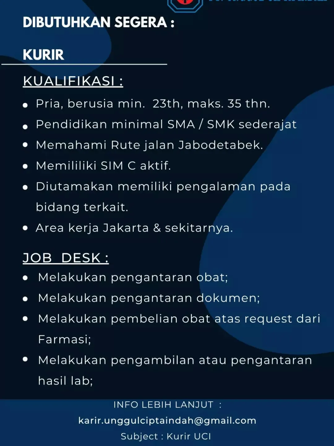 Logo PT Unggul Cipta Indah