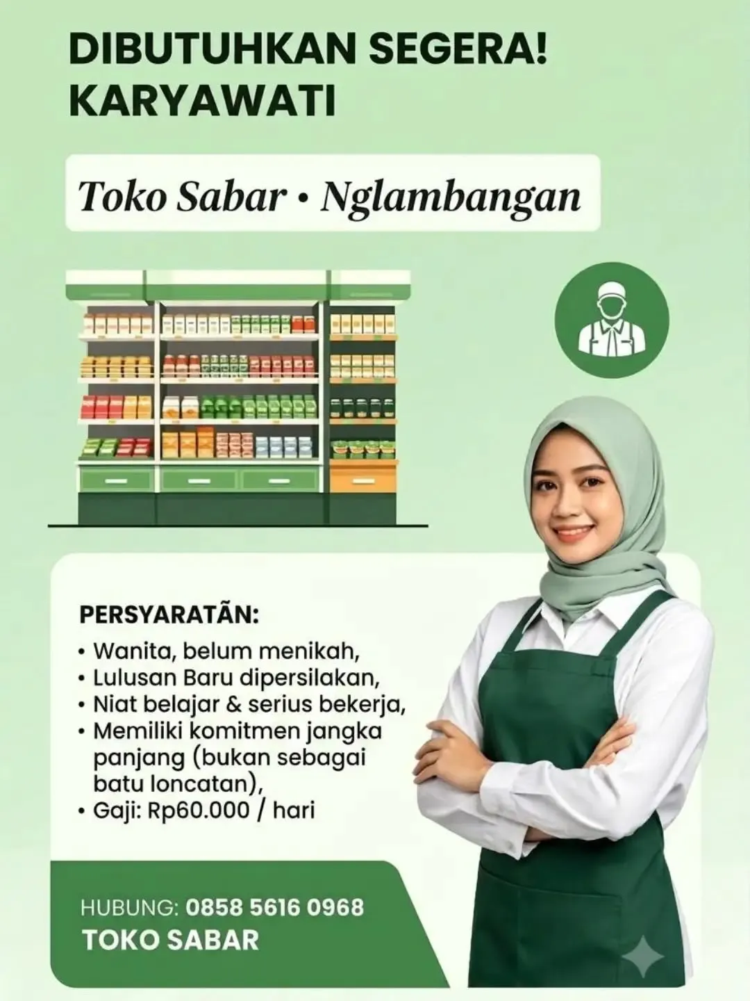 Logo Toko Sabar